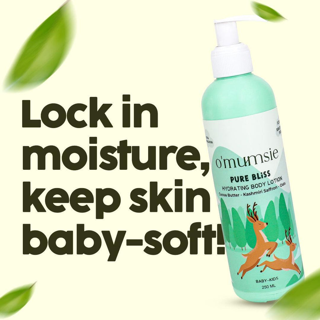 Gentle Baby Body Lotion for Soft & Hydrated Skin – Nourishing daily moisturizer for delicate baby skin.