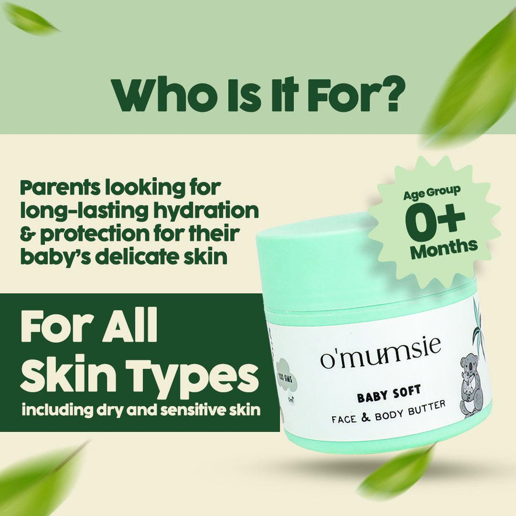 Ultra-hydrating baby cream for soft and nourished skin.
