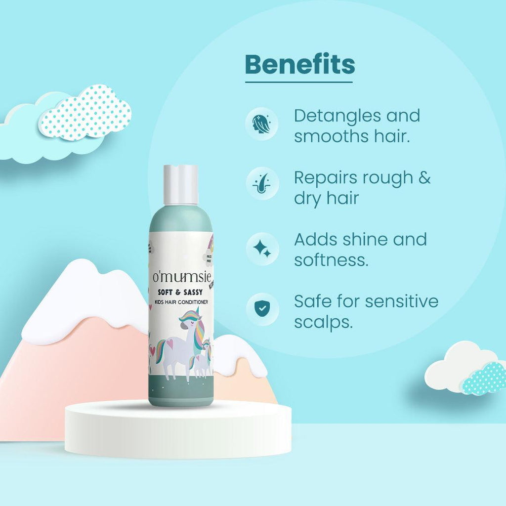 Kids’ hair care essential – Omumsie’s ultra-nourishing conditioner for soft, bouncy hair