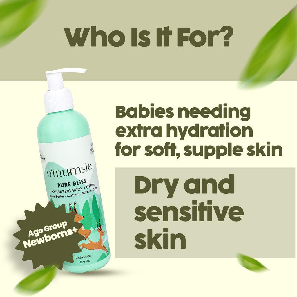 Organic Baby Lotion with Aloe & Shea Butter – Soothing hydration for newborns and kids.