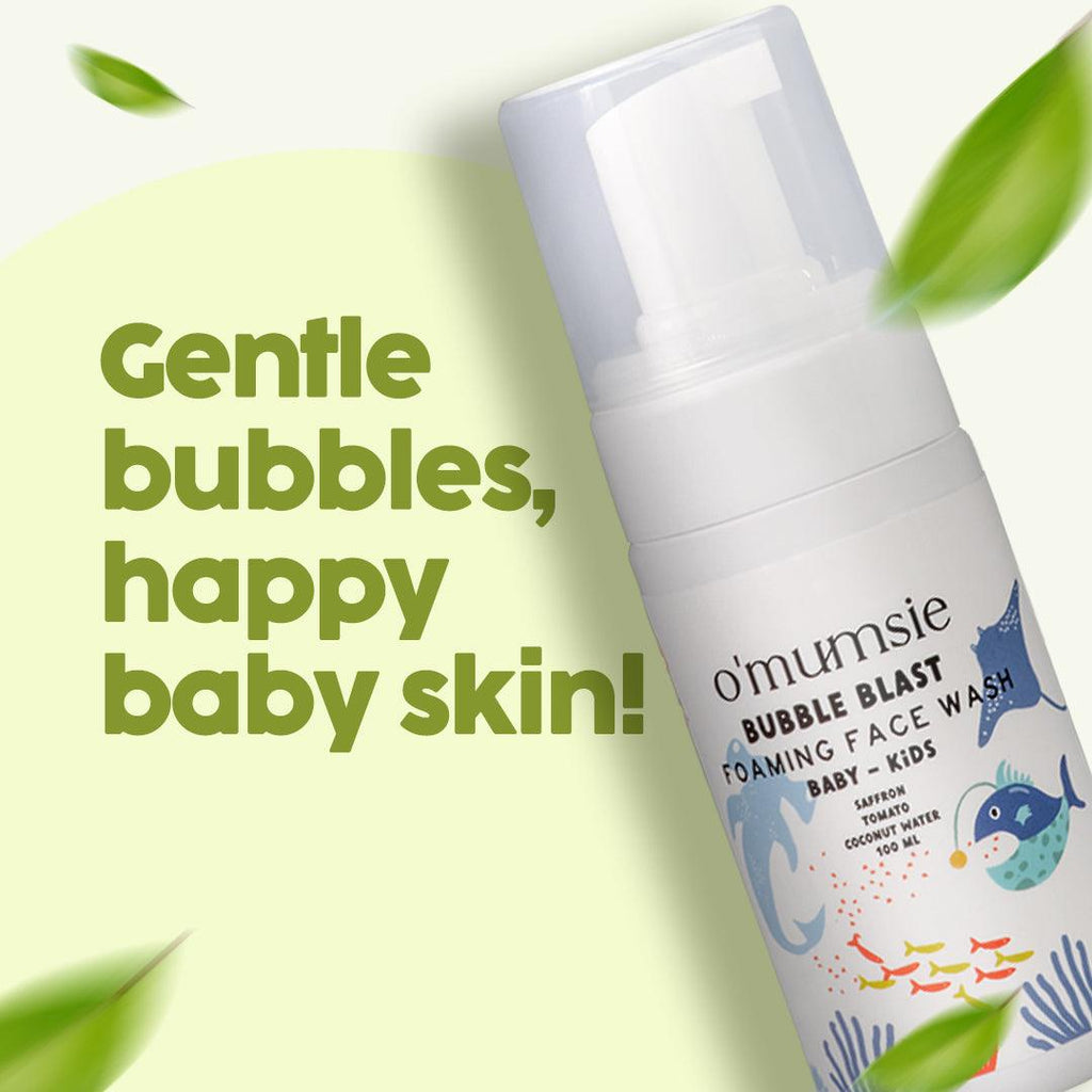 Best face wash for delicate baby skin with gentle cleansing.